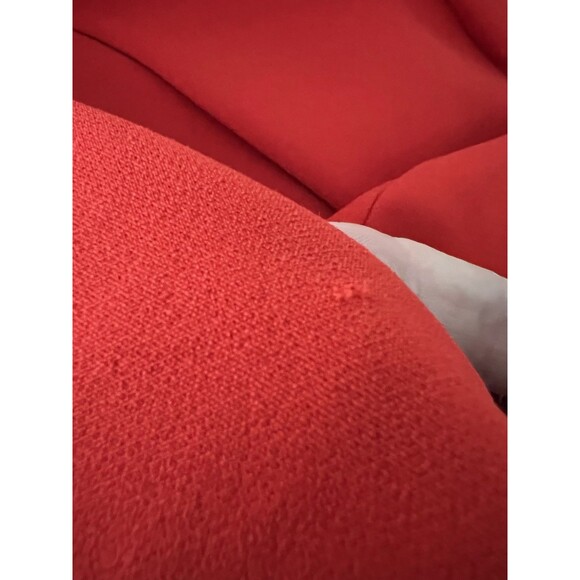 Alice + Olivia Elva Dress Women’s Size 8 Red Mini Exposed Zipper Sleeveless - Picture 11 of 13